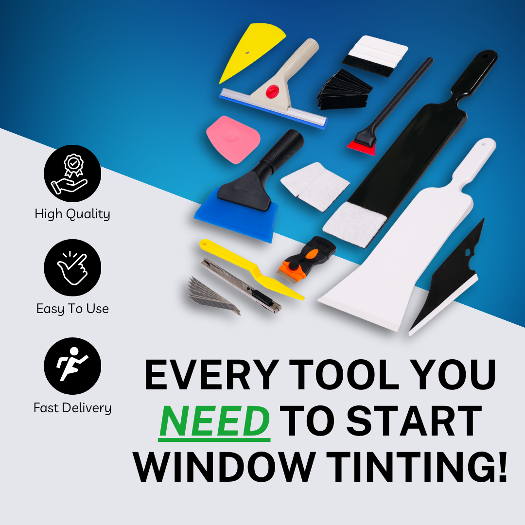 Window Tint Beginner Tool Kit - Essential Tools for Window Tinting