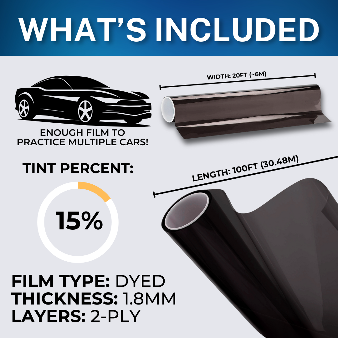 Dyed Window Tint - Practice Series