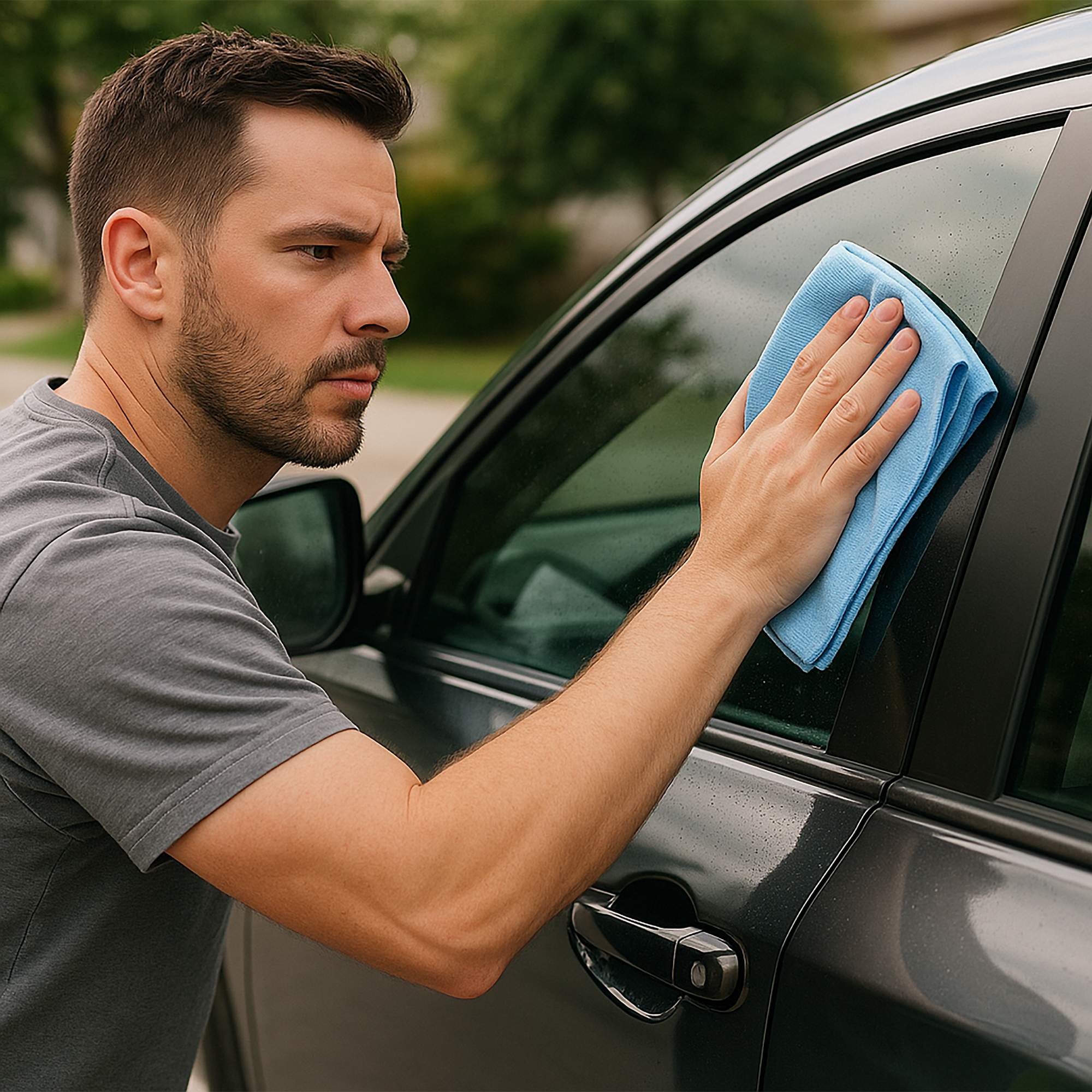 Glass and Window Microfiber Towel - Vision Series